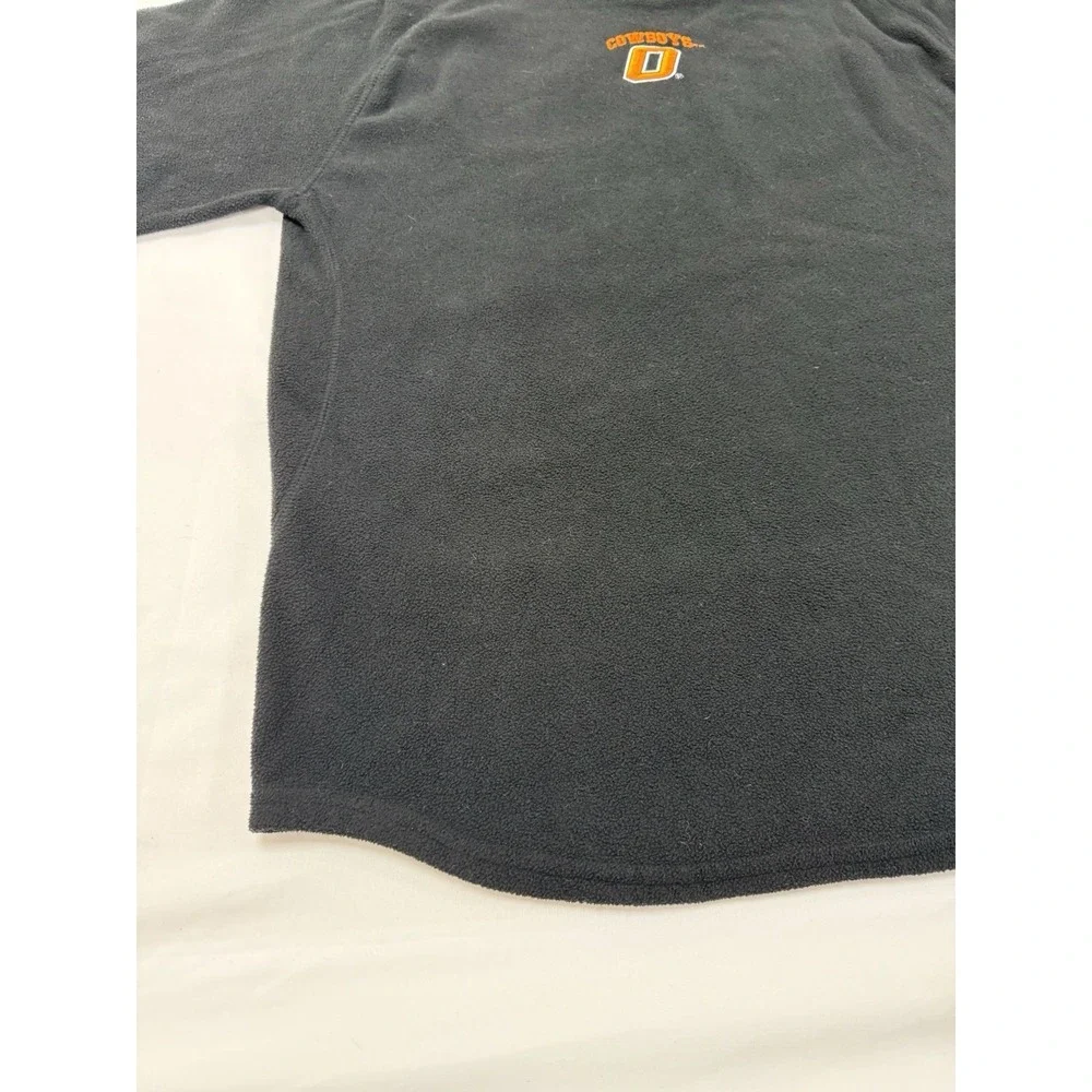 Vtg Oklahoma State University OSU Cowboys‎ Fleece Pullover Size M Embroidered